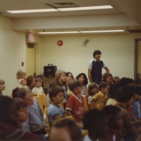 Audience at the Weston Branch's talent show