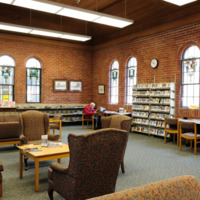 Interior of the Weston Branch, Toronto Public Library