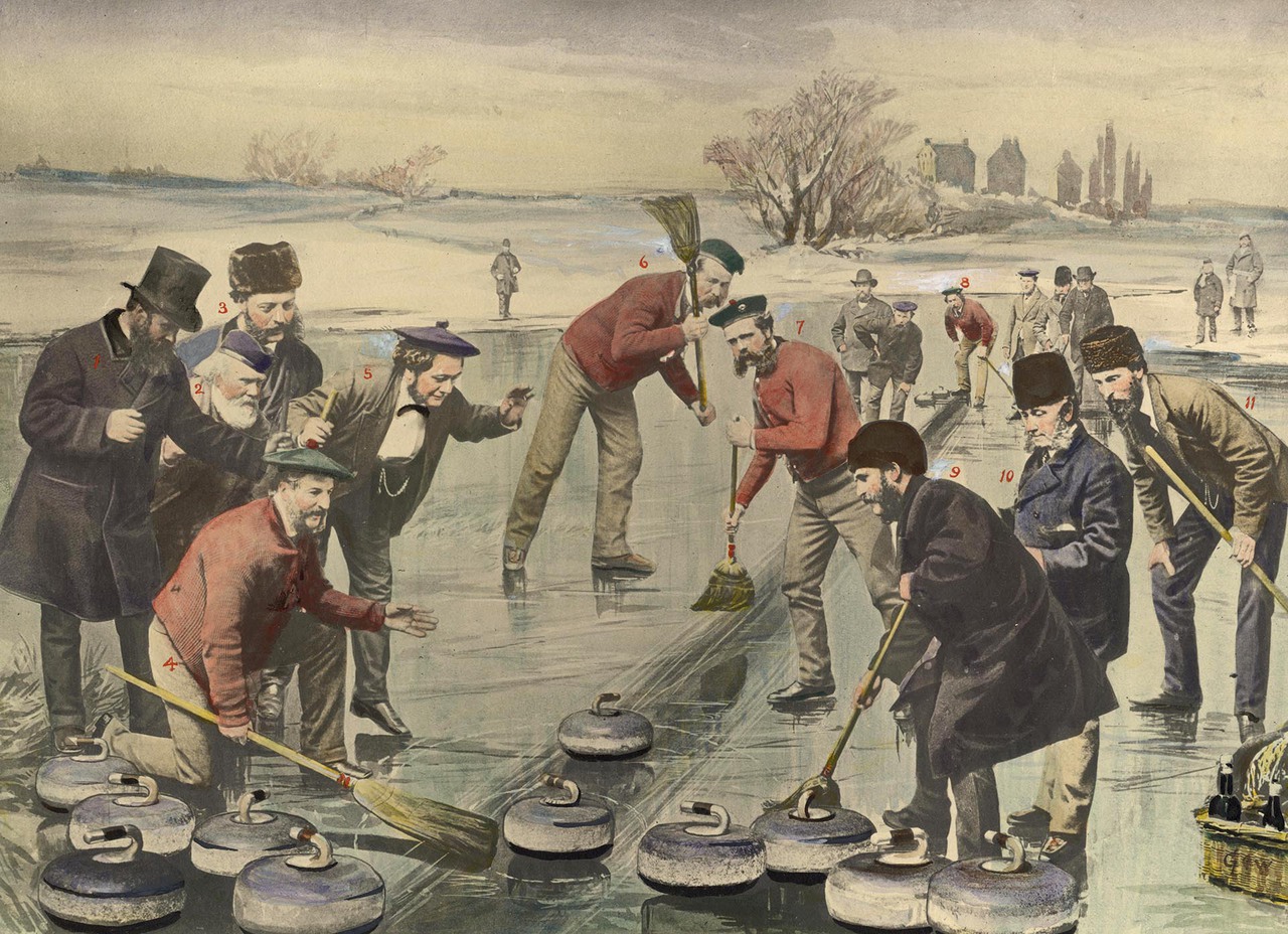 The Red Jacket Rink of the Toronto Curling Club, Toronto Bay
