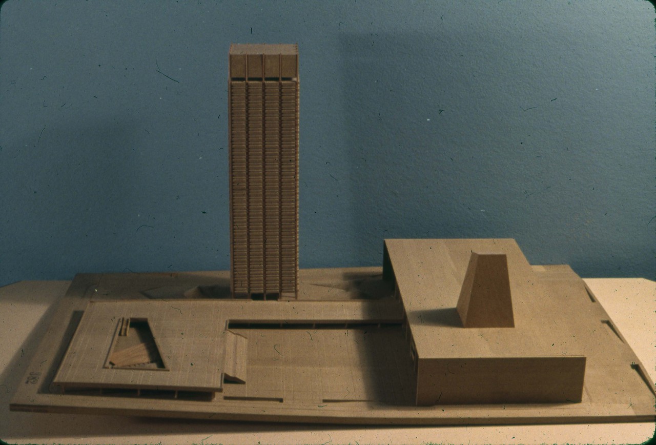 A-R5-16 - Kenzo Tange entry_City Hall and Square Competition_Toronto_1958_architectural model.jpg