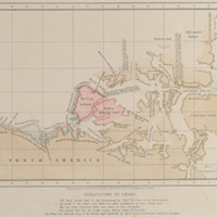 A series of eight sketches in colour (together with a chart of the route)... of the voyage of H.M.S. Investigator (Captain M'Clure) during the discovery of the North-west passage.