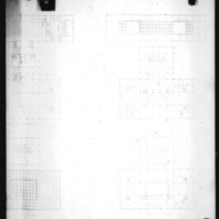 Rother, Bland, Trudeau entry City Hall and Square Competition, Toronto, 1958, upper ground floor, third and fourth floor plans