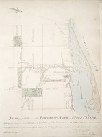 Plan of 916 1/4 acres, in the Township of York in Upper Canada. The property of the Honble. D.W. Smith Esqre. Surveyr. Genl. - including Park Five, which contains about 100 acres, & 16 1/4 acres, at the east end of the city of York on which is the lodge lately called Maryville
