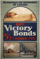 To maintain the prosperity of Canada : buy victory bonds 5 1/2% interest tax free