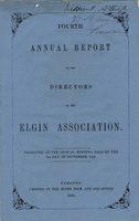 Fourth annual report of the Elgin Association