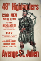 48th Highlanders : 1200 men wanted at once for the 134th Highlanders Overseas Battalion