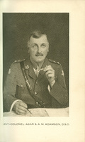 Lieut.-Colonel Agar S.A.M. Adamson, D.S.O. from Princess Patricia's Canadian Light Infantry 1914-1919 p. 208